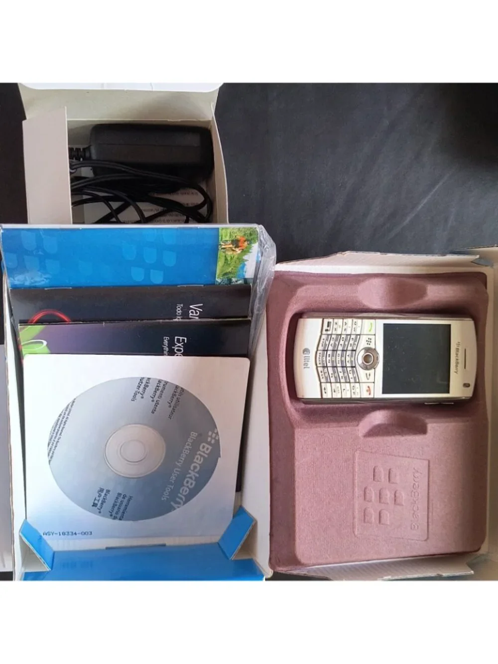 (For Collection) BlackBerry Pearl 8130 Alltel CDMA Bar Smartphone Silver GPS